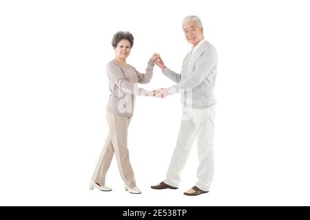 Im Osten von älteren Paar qualitativ hochwertige Foto Stockfoto