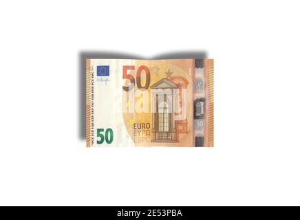 Alte 50 Euro Banknoten Stock Foto Deutschland, Steuern, Rechnungswesen, Beratung, Alterungsprozess Stockfoto