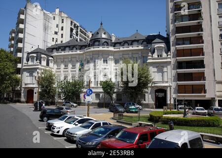 Brasilianische Botschaft, 1350 Cerrito, Buenos Aires, Argentinien 26 Jan 2016 Stockfoto