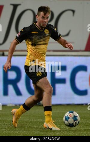 KERKRADE, NIEDERLANDE - JANUAR 24: Thijmen Goppel von Roda JC während des niederländischen Keukenkampioendivision-Spiels zwischen Roda JC und FC Utrecht U23 in Park Stockfoto