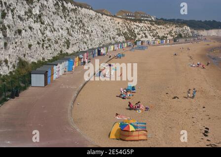 Strand, Stone Bay, Broadstairs, Kent, England Stockfoto