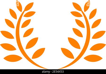 Weizenmehl Landwirtschaft Logo Design Inspiration Vektor Vorlage Stock Vektor