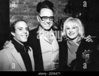 Lorna Luft mit Pater Sid Luft und Bruder Joey Luft Quelle: Ralph Dominguez/MediaPunch Stockfoto