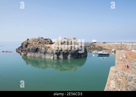 Portpatrick Hafen in Dumfries und Galloway. Stockfoto