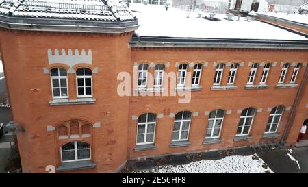 Das Klinikum Görlitz ist ein Krankenhaus der Schwerpunktsversorgung in der Stadt Görlitz in der Oberlausitz. Stockfoto