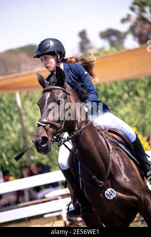 FEI World Jumping Challenge Israel Stockfoto