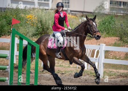 FEI World Jumping Challenge Israel Stockfoto