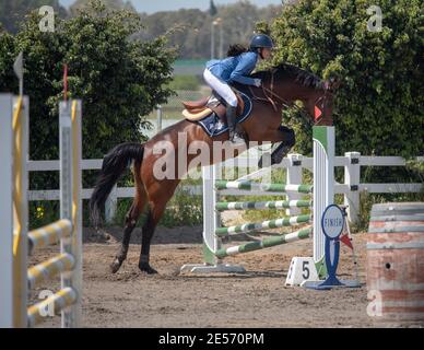 FEI World Jumping Challenge Israel Stockfoto