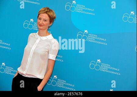 Alba Rohrwacher posiert auf der Fotocolo von 'Il Papa Di Giovanna' (Giovannas Vater) unter der Regie von Italian Pupi Avati während der 65. Internationalen Filmfestspiele von Venedig am 31. August 2008 im Lido von Venedig, Italien. 'Il Papa Di Giovanna' wird im Wettbewerb um den Goldenen Löwen verliehen. Foto von Thierry Orban/ABACAPRESS.COM Stockfoto