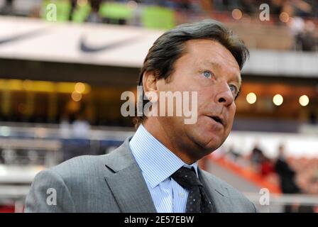 Präsident des FC Nantes Waldemar Kita beim Fußballspiel der Ersten Liga, Paris Saint-Germain gegen den FC Nantes, am 14. September 2008 in Paris, Frankreich. PSG gewann 1:0. Foto von Willis Parker/Cameleon/ABACAPRESS.COM Stockfoto