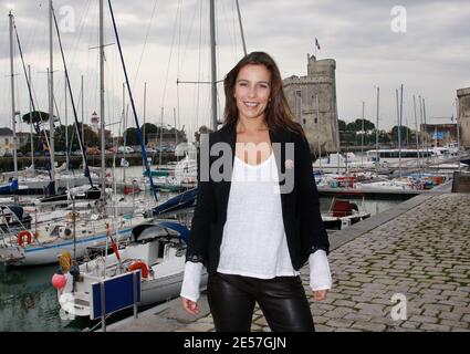Die französische Schauspielerin Zoe Felix posiert während des 10. TV Fiction Festivals von La Rochelle, in La Rochelle, Frankreich, am 18. September 2008. Foto von Patrick Bernard/ABACAPRESS.COM Stockfoto
