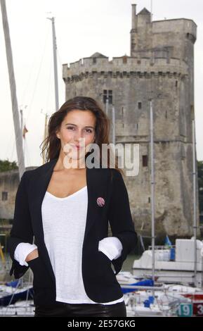 Die französische Schauspielerin Zoe Felix posiert während des 10. TV Fiction Festivals von La Rochelle, in La Rochelle, Frankreich, am 18. September 2008. Foto von Patrick Bernard/ABACAPRESS.COM Stockfoto