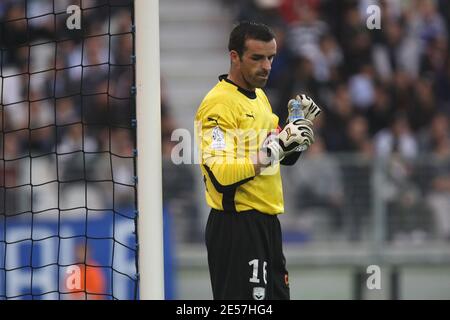 Bordeaux' Torwart Ulrich Rame während des französischen Fußballspiels der Ersten Liga, Grenoble Football 38 gegen Girondins de Bordeaux in Grenoble, Frankreich am 20. September 2008. Bordeaux gewann 1:0. Foto von Sylvain Frappat/Cameleon/ABACAPRESS.COM Stockfoto