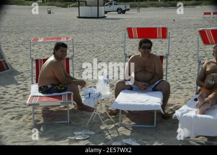 Exklusiv!! Gipsy Kings on Miami Beach, 7/08. 2. [[mab]] Stockfoto