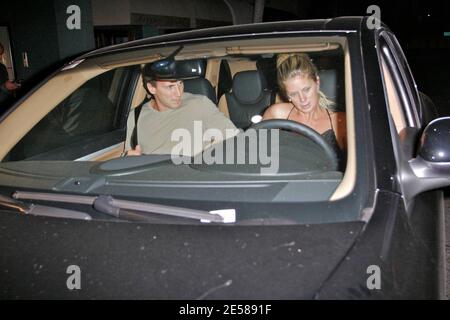 Rachel Hunter bei Mr. Chow in Beverly Hills. Los Angeles, Kalifornien, 12. Juni 07. [[laj]] Stockfoto