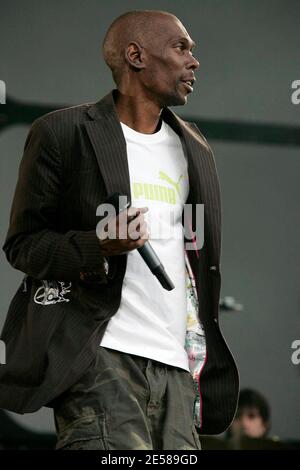 UK Top Dance Act Faithless beim 2007 o2 Wireless Festival Hyde Park, London, UK, 06/15/2007. [[ccm]] Stockfoto