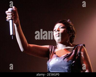 Macy Gray tritt in einem Konzert im Seminole Hard Rock Hotel und Casino auf. Hollywood, Florida 8/14/07. [[fam]] Stockfoto