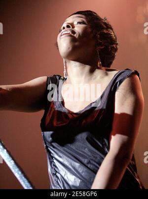 Macy Gray tritt in einem Konzert im Seminole Hard Rock Hotel und Casino auf. Hollywood, Florida 8/14/07. [[fam]] Stockfoto