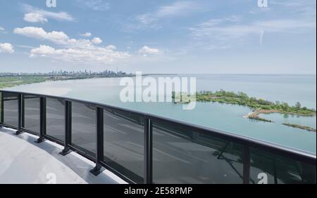 Toronto Waterfront Luxus Wohnanlagen Stockfoto