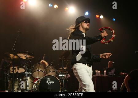 Kid Rock präsentiert sein neues Album 'Rock and Roll Jesus' im Fillmore. Miami Beach, Florida 10/18/07. [[fal]] Stockfoto