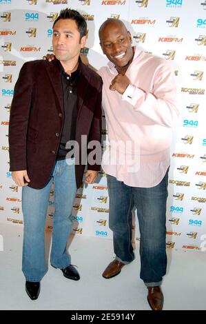 Oscar de la Hoya und Tyrese besuchen 54 unten im Studio 54 von Golden Boy Oscar de la Hoya gehostet. Die Party feiert das 10-jährige Jubiläum des Clubs im MGM Grand. Las Vegas, NV. 12/7/07. [[cas]] Stockfoto