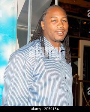 Lennox Lewis besucht 54 unten im Studio 54 gehostet von Golden Boy Oscar de la Hoya. Die Party feiert das 10-jährige Jubiläum des Clubs im MGM Grand. Las Vegas, NV. 12/7/07. [[cas]] Stockfoto
