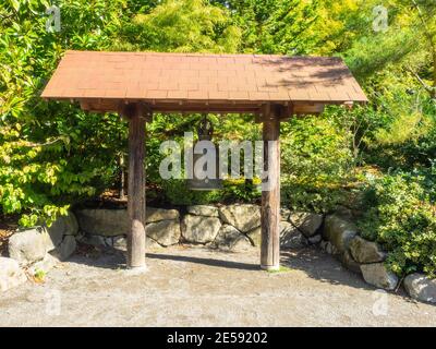 Kubota Garden ist ein 20-Acre (81,000 m²) japanischer Garten im Rainier Beach Viertel von Seattle, Washington. Hauptmerkmale des Kubota-Gartens i Stockfoto