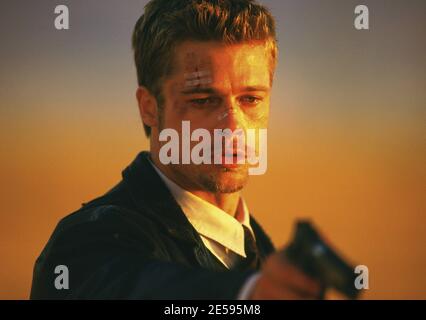 Brad Pitt, 'Se7en' (1995) Neue Zeilen-/Dateireferenz # 34082-279THA Stockfoto