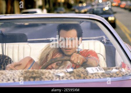 Patricia Arquette, Christian Slater, 'True Romance' (1993) Warner Bros. / Aktenzeichen # 34082-339THA Stockfoto