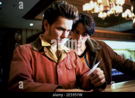 River Phoenix, Keanu Reeves, 'My Own Private Idaho' (1991) New Line Cinema / File Reference # 34082-346THA Stockfoto