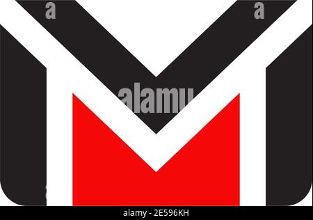 Mail Letter Symbol Logo Design Vektor Vorlage Stock Vektor