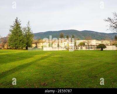 Northern State Hospital ist ein historischer Krankenhauscampus in Sedro-Woolley, Washington. Es ist im National Register of Historic Places aufgeführt. Stockfoto