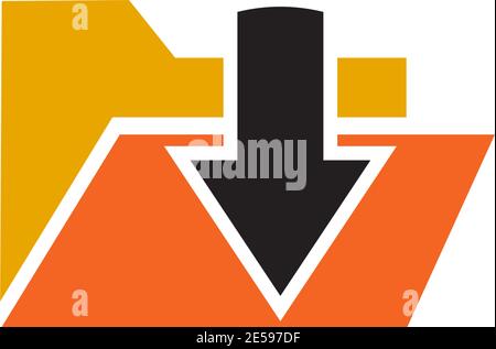 Herunterladen Symbol Logo Design Vektor Illustration Vorlage Stock Vektor