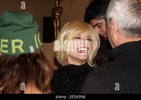 Porträt der rumänischen Sängerin Loredana Groza im Jahr 2013. Stockfoto