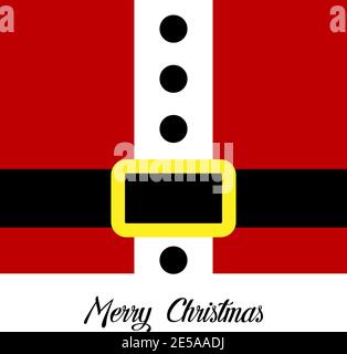 weihnachtsmann. Weihnachtskarte, Banner oder Poster Stock Vektor