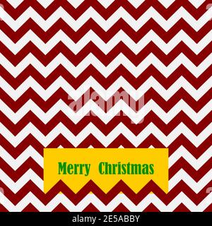 Nahtloses Weihnachtsmuster mit Karte und Text Frohe Weihnachten Stock Vektor