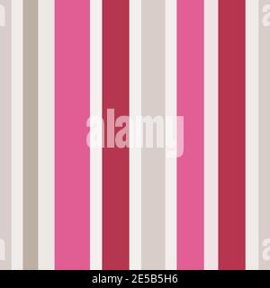 Stilvolle, moderne gestreifte Tapete an der Wand. Einrichtung für die Zimmerdekoration. Hintergrund Stock Vektor