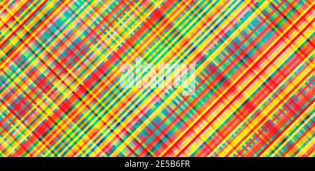Bunte Diagonal Streifen Hintergrund mehrfarbige Linien Textur Stockfoto