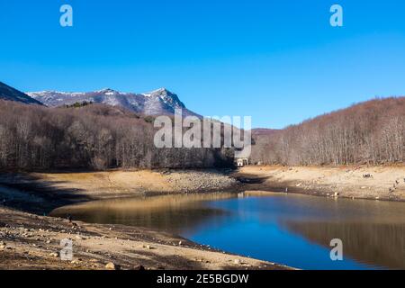Panta de Sante Fe de Montseny, Katalonien Stockfoto