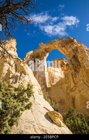 Grosvenor Arch, Grand Staircase-Escalante National Monument in Utah. Stockfoto