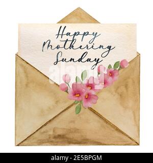 Schöne Aquarell Zeichnung von hellen Blumen. Nahaufnahme Stockfoto