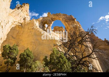 Grosvenor Arch, Grand Staircase-Escalante National Monument in Utah. Stockfoto