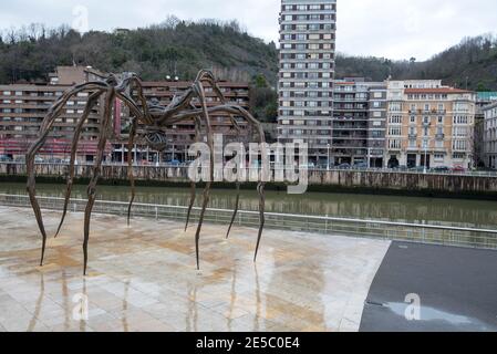 Guggenheimmuseum, Bilbao, Spanien Stockfoto