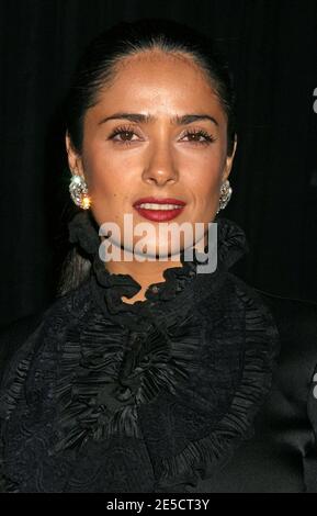 Salma Hayek bei der Ankunft bei Sir Richard Bransons Rock the Kasbah-Spendengala im Hollywood Roosevelt Hotel. Los Angeles, CA, USA, am 23. Oktober 2008. Foto von Baxter/ABACAPRESS.COM Stockfoto