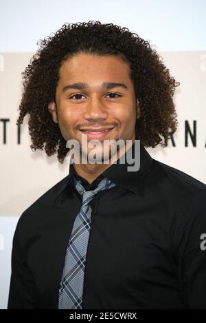 Corbin Bleu posiert während einer Fotoaufnahme von 'High School Musical III' im Rahmen des 3. 'Rome Film Festival' auf Rom, Italien am 26. Oktober 2008. Foto von Denis Guignebourg/ABACAPRESS.COM Stockfoto