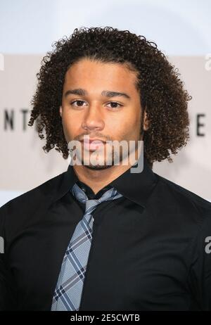 Corbin Bleu posiert während einer Fotoaufnahme von 'High School Musical III' im Rahmen des 3. 'Rome Film Festival' auf Rom, Italien am 26. Oktober 2008. Foto von Denis Guignebourg/ABACAPRESS.COM Stockfoto