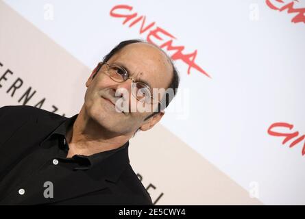 Jean-Pierre Bacri posiert für ein Fotocall für 'Parlez-moi de la pluie' während des 3. 'Rome Film Festival' in Rom, Italien am 26,2008. Oktober. Foto von Denis Guignebourg/ABACAPRESS.COM Stockfoto