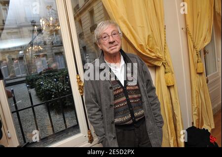 Der französische Schriftsteller Jean-Louis Fournier gewann den "Femina-Preis" während einer Zeremonie im Crillon Hotel in Paris, Frankreich am 3. November 2008. Foto von Mousse/ABACAPRESS.COM Stockfoto