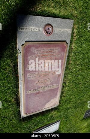 Los Angeles, Kalifornien, USA 26. Januar 2021 EIN allgemeiner Blick auf die Atmosphäre des Grabes von Singer Mel Torme im Pierce Brothers Westwood Village Memorial Park am 26. Januar 2021 in Los Angeles, Kalifornien, USA. Foto von Barry King/Alamy Stockfoto Stockfoto