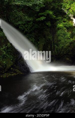 Rheadr Ceunant Mawr, Afon Hwch, Llanberis. Stockfoto